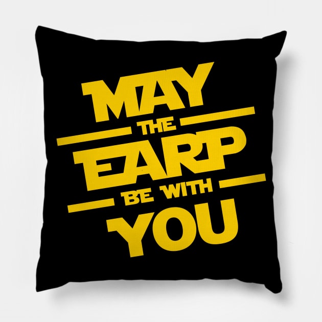 May The Earp Be With You Pillow by Purgatory Mercantile