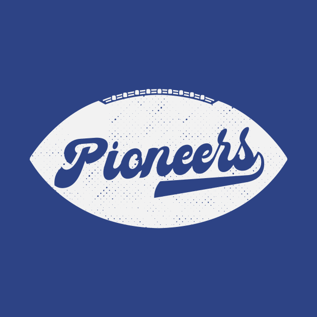 Retro Pioneers Football by SLAG_Creative