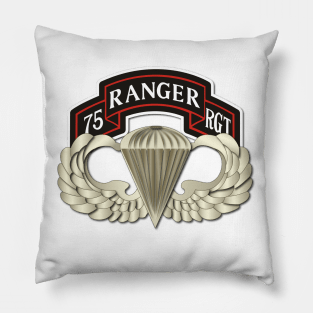 Airborne Badge - Rgr Rgt Scroll Pillow