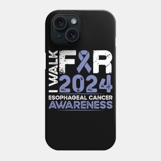 Esophageal Cancer Awareness Walk 2024 Phone Case