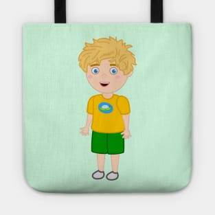 Bongo Beep Beep Cartoon Boy Tom Big Smile Tote