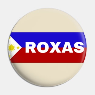 Roxas City Capiz in Philippines Flag Pin