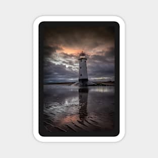 Talacre Lighthouse at Dawn Magnet