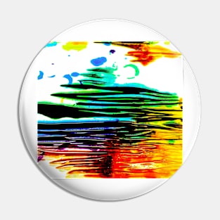 Tie Dye Puddle Pin