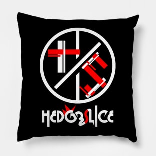 hedgeslice logo shirt #1 Pillow