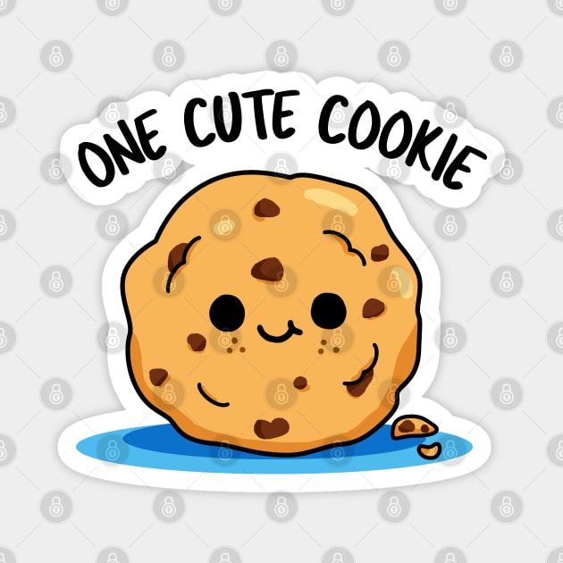 One Cute Cookie Cute Cookie Pun Magnet by punnybone