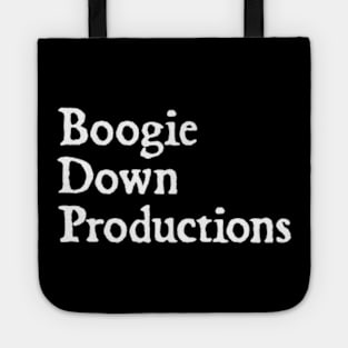 Boogie Down Productions - Classic 80s Hip Hop Tote