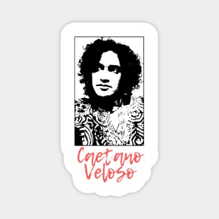 Caetano veloso retro style Magnet