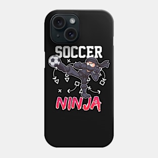 Cool Cartoon Ninja Football Player Phone Case