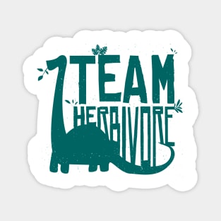 Vegan Team Herbivore Magnet