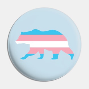 Pride Animal- Trans Bear Pin