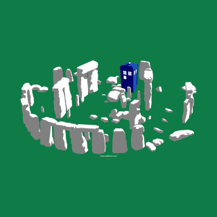 Stonehenge Tardis T-Shirt