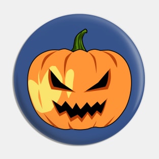 Halloween Creepy Pumpkin Face Pin