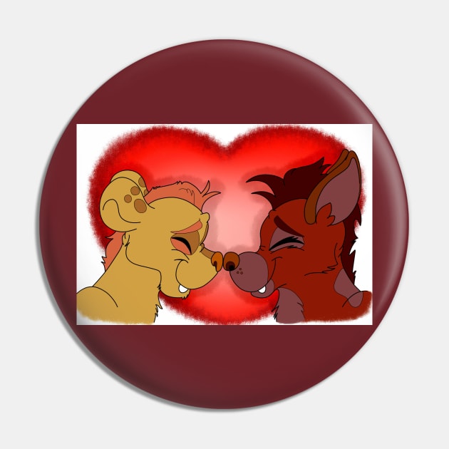 Love Conquers All Pin by RockyHay