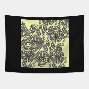 Bee and Bear Collaborate! Tapestry