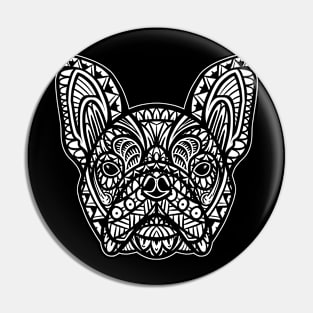 French Bulldog Tribal Pin