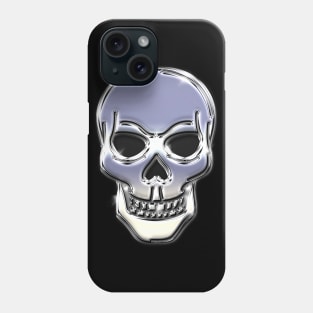 CHROME SKULL #1 Phone Case