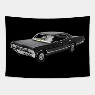 "BABY" 1967 CHEVY IMPALA SUPERNATURAL CAR Tapestry