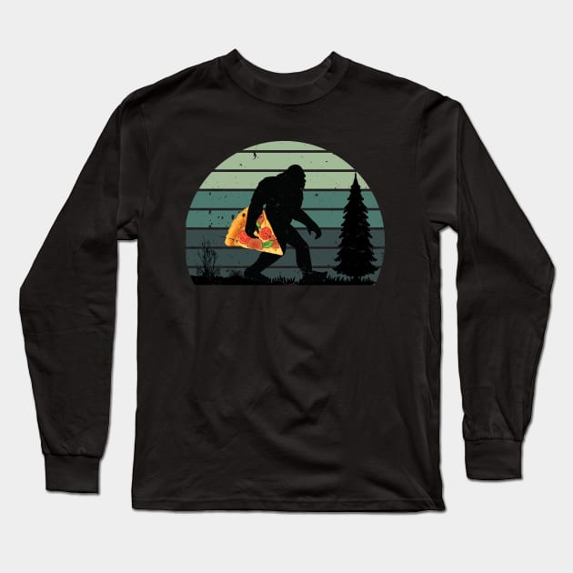 Bigfoot Pizza Shirt / Bigfoots Gift / Yeti Sasquatch Gifts / 