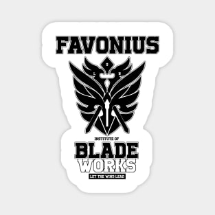 Genshin Impact Favonius Blade Works- Black Magnet