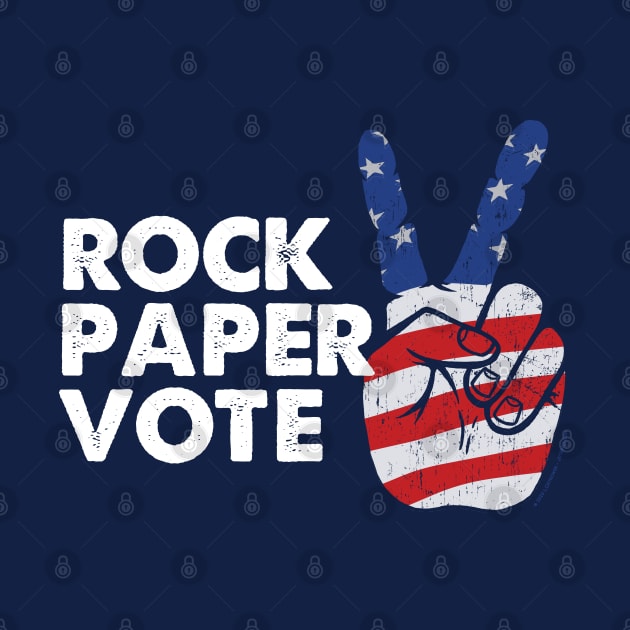 ROCK PAPER VOTE by Jitterfly