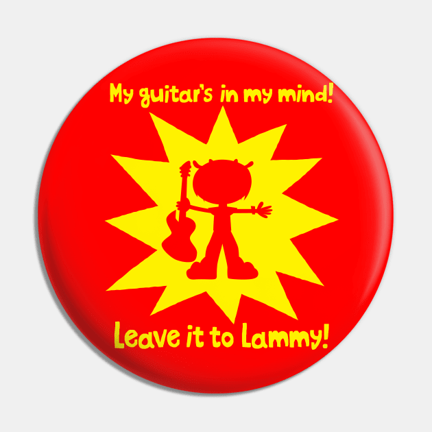 My guitar's in my mind v2 Pin by demonigote