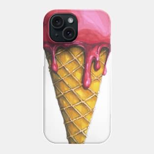 Strawberry Ice-cream Cone Phone Case