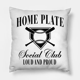 Home Plate  Social Club, baseball mom Midday, Softball Mom, Softball Pillow