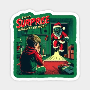 Santa's Surprise, Naught or Nice? Magnet