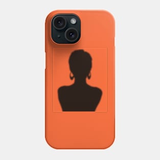 Woman shadow Phone Case