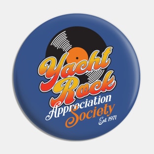 Yacht Rock Appreciation Society Pin