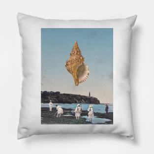 Searchlight - Collage/Surreal Art Pillow