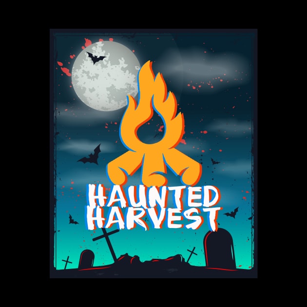 HAUNTED HARVEST MERCH by CommunitybonfireTEES