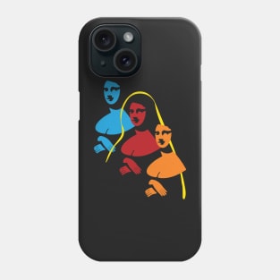 Pop Minimalist Mona Lisa Phone Case