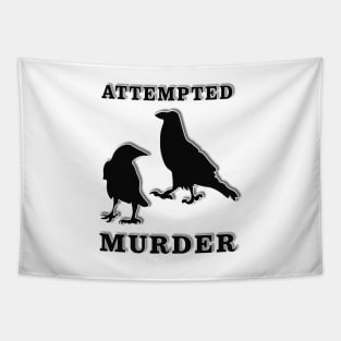 Murder Crows Tapestry