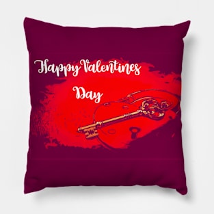 Fasbytes Valentines Day Key Lock Pillow