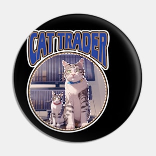Cat Trader Pin