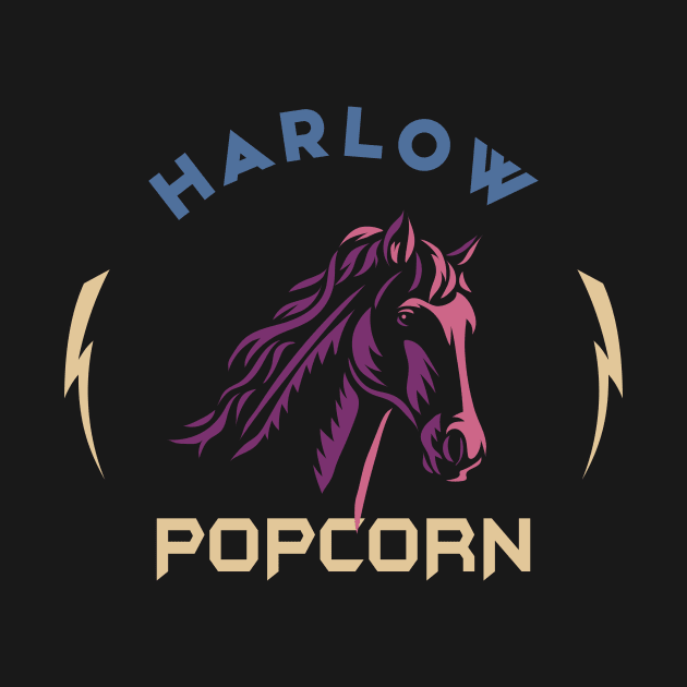 Harlow And Popcorn Funny Popcorn The Pony by Selva_design14