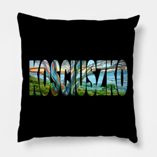 KOSCIUSZKO Snow Gum Pillow