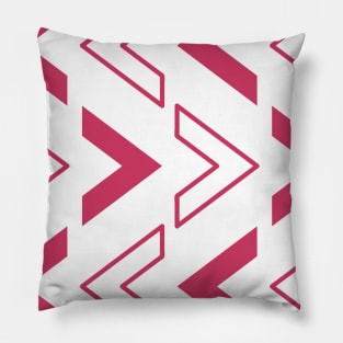 Arrow Shapes Abstract Pattern Pillow