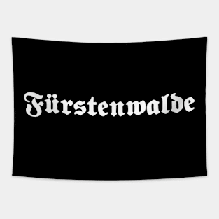 Fürstenwalde written with gothic font Tapestry