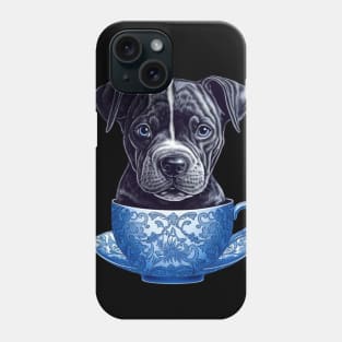 Staffy In A Cup Phone Case