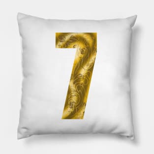 number seven Pillow