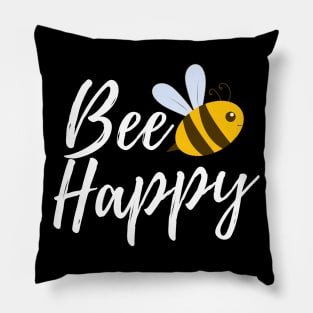 Bee Happy Pillow