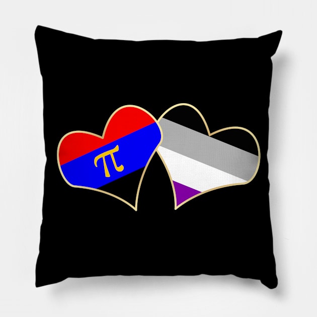 Double Attraction Pillow by traditionation