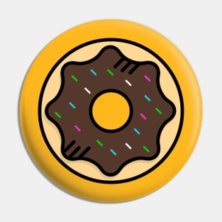 Cute Donut - Icon Pin