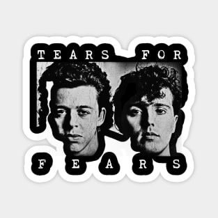 Retro Tears For Fears Magnet