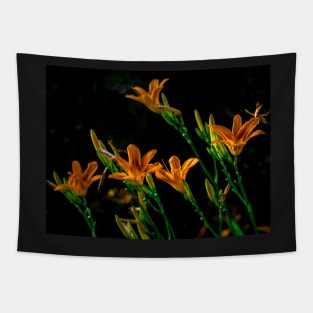 Asiatic Lilies Tapestry