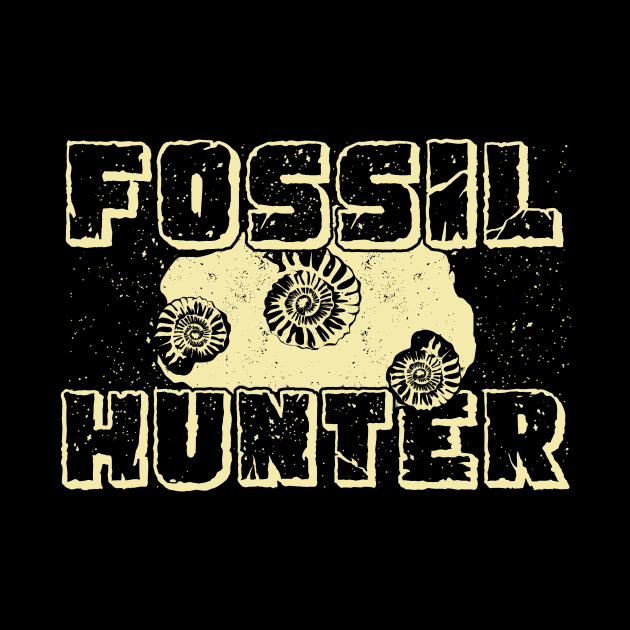 Fossil Hunter Paleontology Paleontologist Gift by Dolde08