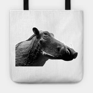 Warthog Pig / Swiss Artwork Photography Tote